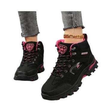 Imagem de Botas De Caminhada Impermeáveis E Antiderrapantes Para Mulheres, Calça