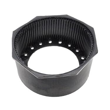 Imagem de Base de mergulho redonda de borracha subaquática para mergulho para cilindro de oxigênio de liga de alumínio 12L