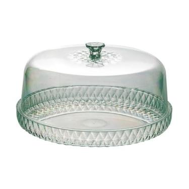 Imagem de Suporte para bolo de plástico verde