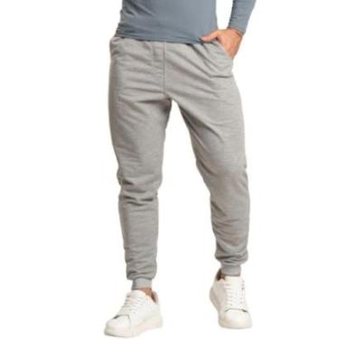 Imagem de Calça Jogger Moletom Vekyo Básico Frio Flanelado Moda Casual Masculina Inverno Confortavel-Masculino