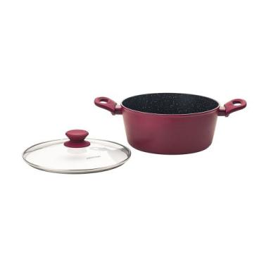Imagem de Caçarola panela rev. ceramico indução 24cm rubi - Mimo Style