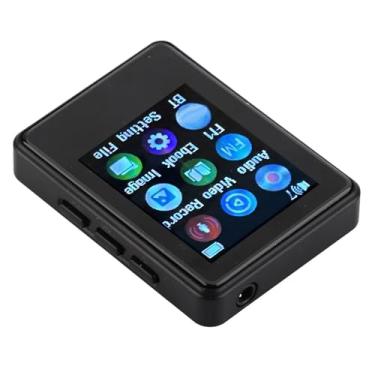 Imagem de Leitor de MP3 Portátil, Bluetooth 5.0 Com Suporte para Reprodução de Música Livro Eletrônico Gravação de Som Tipo C Carregamento, Leitor de Música Digital para Estudantes