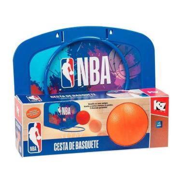 Imagem de Tabela de Basquete NBA com Bola e Rede Elka-Unissex