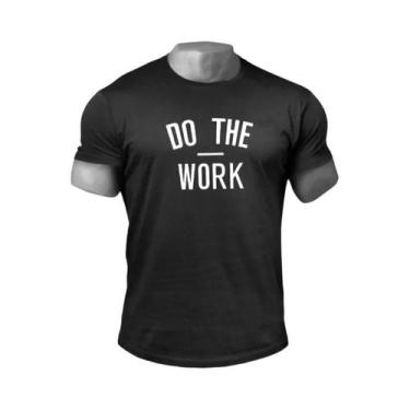 Imagem de Camisetas De Algodão Slim Fit Para Homens, Manga Curta, Respirável, To