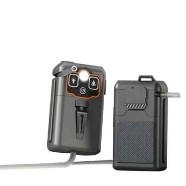 Imagem de Bomba De Água Oxigenador Pesca Isca Viva Led Recarregável Usb Portátil Qx-001