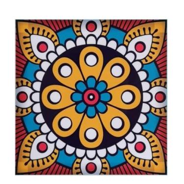 Imagem de 1 unidade Autocolantes de Azulejos Retrô em PVC Decalques para Parede Removíveis Cozinha Banheiro Decoração Casa Proteção Organizada Fácil Aplicar Pee