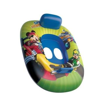 Imagem de Bote Inflável Infantil Com Fralda Mickey 66x54 CM - Etitoys