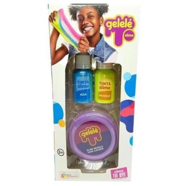 Imagem de Kit gelele slime faça você mesmo tie dye single - Gelelé