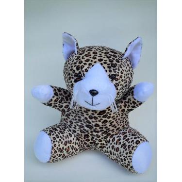 Imagem de Onça de pelúcia animal de safári floresta selva - Elza Lemos