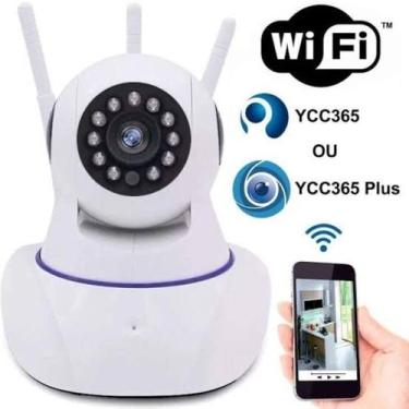 Imagem de Câmera Segurança 3 Antenas Wifi 4ª Geração 1080p 360 Graus - Yoosee