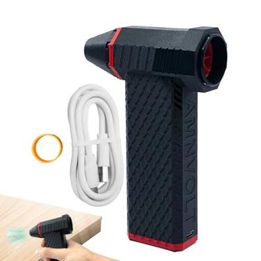 Imagem de Soprador De Ar - Dispositivos de Limpeza com Motor Sem Escovas e Bateria de 2600mAh | Soprador de Pó Elétrico - Para Teclado De Computador Exterior Casa Mulheres Homens Adultos Criança