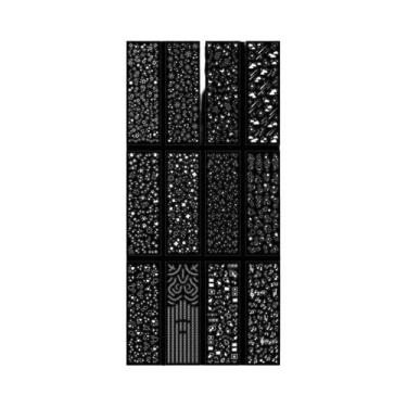 Imagem de Etiquetas Adesivas Longas Com Efeito Laser 12 Pcs DIY Para Diário, Álb