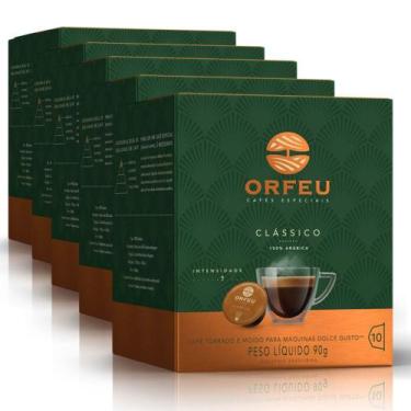Imagem de 50 Cápsulas Dolce Gusto Café Premium Orfeu Clássico