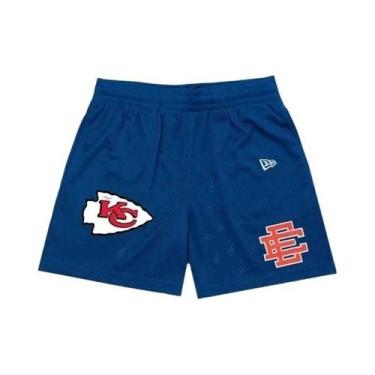 Imagem de Bermuda Casual De Verão Para Homens Com Estampa Floral Em Malha Para A