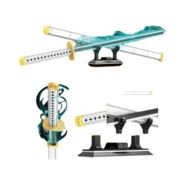 Imagem de Espada Samurai, Lâmina Ninja, Katana, Faca Borboleta, Blocos De Montar