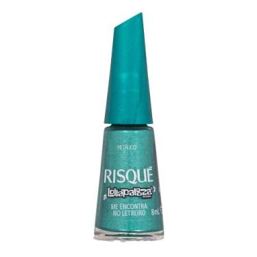 Imagem de Esmalte Metálico Risqué Lollapalooza Me Encontra No Letreiro