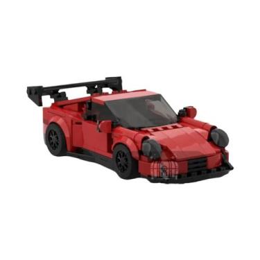 Imagem de Conjunto De Blocos De Montar De Corrida MOC Speed City Champion 2024, 