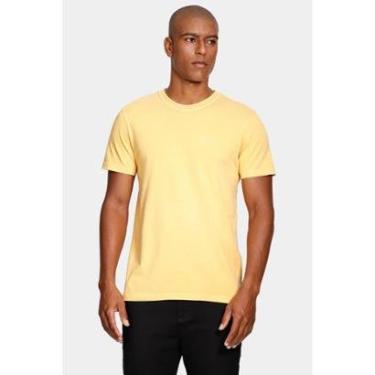 Imagem de Camiseta Aramis Cortado Stone Amarelo Banana-Masculino