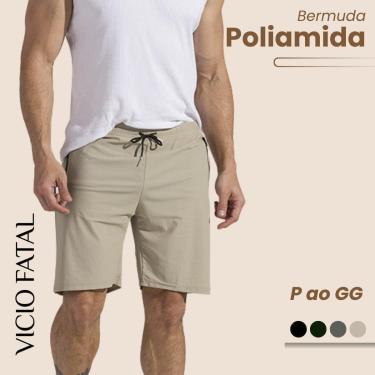 Imagem de Bermuda Masculina Poliamida com Elastano-Masculino
