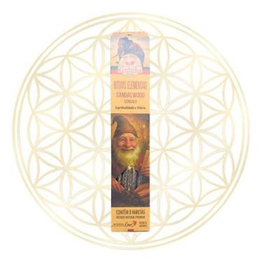 Imagem de Incenso Goloka Vareta Linha Rituais Elementais Sabor:CANELA, SÂNDALO