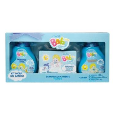 Imagem de Kit Muriel Baby Hora do Banho Menino Sh+Cond 100ml+Sabonete 90g