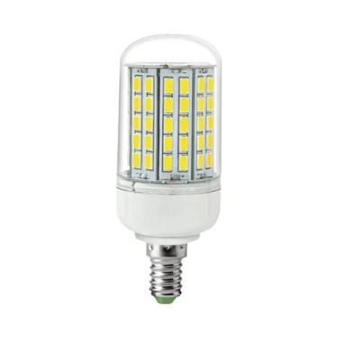Imagem de Lâmpada LED E27 E14 Com 72 96 LEDs Sem Flicker 5730 SMD Para Lustres D