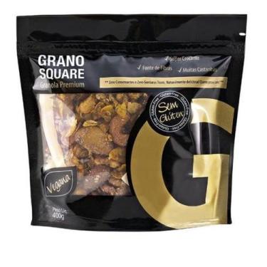 Imagem de Granola Vegana Premium Grano Square 400g - Granosquare