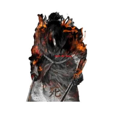 Imagem de Pôster De Jogo Sekiro Shadows Die Twice Em Lona Para Decoração De Quar