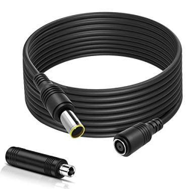 Imagem de Cabo de extensão 14AWG, cabo de extensão DC8 mm com conectores adaptadores DC7909 para DC8020, adequado para a maioria dos painéis solares abaixo de 200W e estação de energia portátil Jackery Explorer
