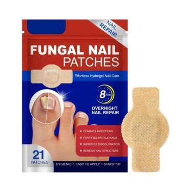 Imagem de Adesivo Impermeável Para Fungos Nas Unhas Dos Pés, Corretor De Unhas E