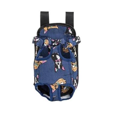 Imagem de Mochila De Transporte Para Cães E Gatos Em Malha Camuflada, Bolsa De O