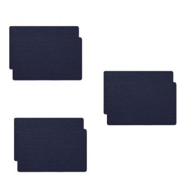 Imagem de Jogo americano antiderrapante - todos dias - MARINHO 6 peças - Copa & 