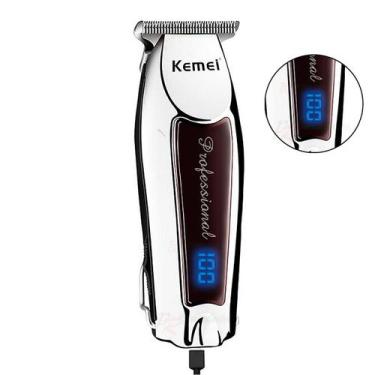 Imagem de 2 Maquina Corta Cabelo Acabamento Desenho Pezinho Km-9164 - KEMEI, KM-