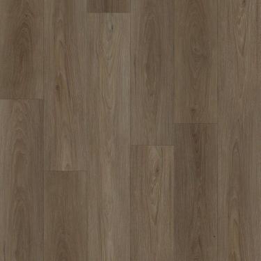 Imagem de Kit 8,66m² Piso Vinílico Colado 18cm X 2mm X 1,22m Marrom