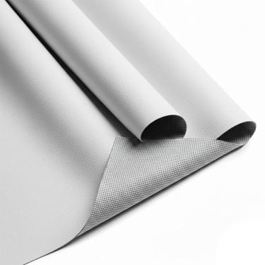 Imagem de Tecido Casco 140cm – Courvin Sintético Durável Para Estofados, Móveis E Decoração PVC E Substrato Branco