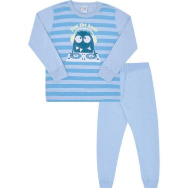 Imagem de Pijama Infantil Menino Good Night by Pulla Bulla Ref. 200561, Azul, 10
