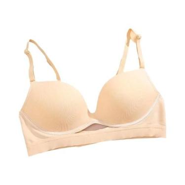 Imagem de Sutiã Feminino Sexy Sem Fio Copa BC Push up Com Bojo E Recortes Linger