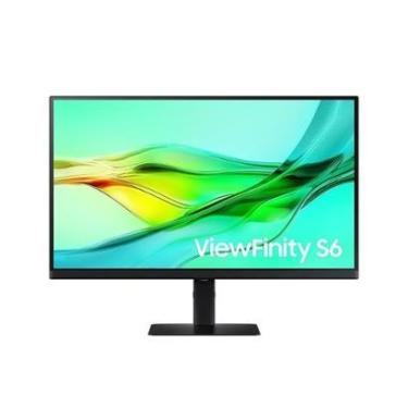 Imagem de Monitor Profissional Samsung Viewfinity S6 27", QHD, 100Hz, HDR10, Altura Ajustável - LS27D600UALXZD-Unissex