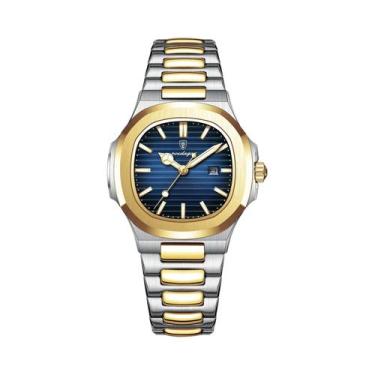 Imagem de Relógio De Pulso Feminino À Prova d'Água E Luminoso POEDAGAR Em Aço In