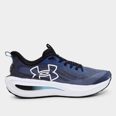 Imagem de Tênis Under Armour Charged Skyline 5 Masculino, Azul royal, Branco, 40