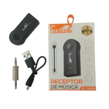 Imagem de Receptor Bluetooth Automotivo Eletromex P2 EL-1829