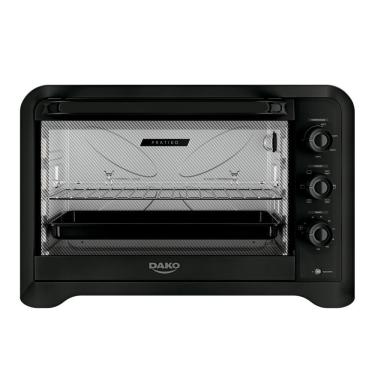 Imagem de Forno De Bancada Elétrico Dako Pratiko 70L Com Grill Preto 220V