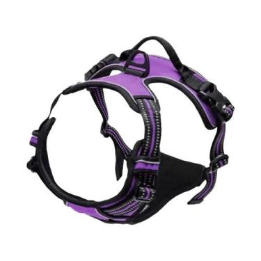 Imagem de Coleira Peitoral Refletiva Para Cães Grandes Com Clipe Frontal, Resist