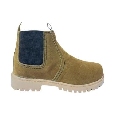 Imagem de Bota botinho cautry infantil meninos - MOLEKINHO, Caramelo, 27