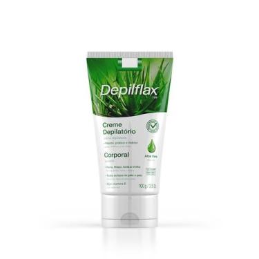 Imagem de Creme Depilatório Corporal Depilflax 100g - Indolor e Prático