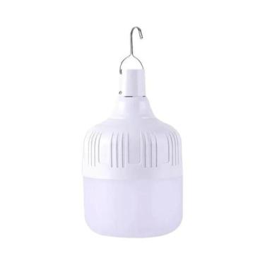 Imagem de Lâmpada Solar LED Recarregável 80W-500W, Luz De Emergência Portátil Pa