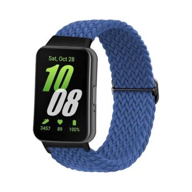 Imagem de Pulseira De Nylon Trançada Ajustável Para Samsung Galaxy Fit 3 - Subst