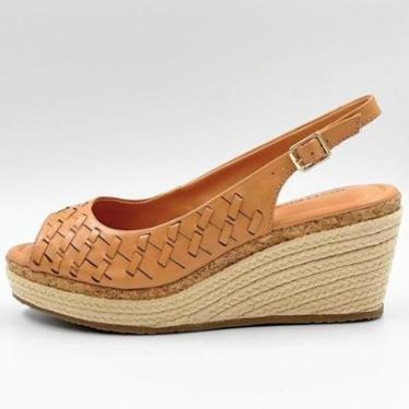 Imagem de Sandália Bottero Anabela Casual Feminina-Feminino