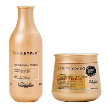 Imagem de L’Oréal Professionnel Absolut Repair Gold Quinoa + Protein Kit - Shampoo + Máscara Ligh...