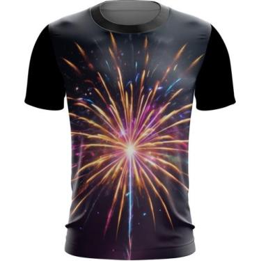 Imagem de Camiseta Dryfit Fogos de Artifício Rojões Ano Novo 1 - Kasubeck Store®